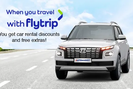 Fly with Fly Trip and enjoy exclusive rental benefits!